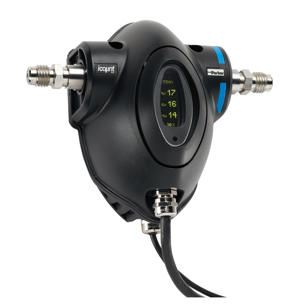 DETECTOR DE CONTAMINANTES EN LUBRICANTES iCount © PARKER